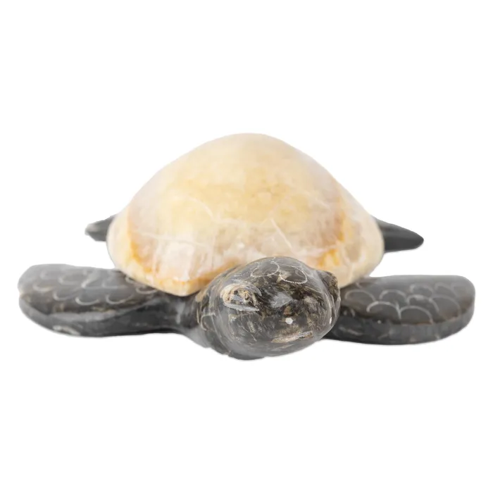 Earrings SSHANDCRAFTED Handcarved Marble Sea Turtle 65