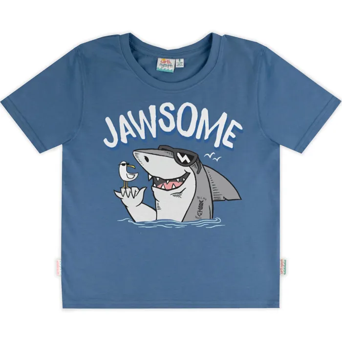 Earrings TANKSTREAM Earth Nymph Jawsome Boys Youth Graphic TShirt