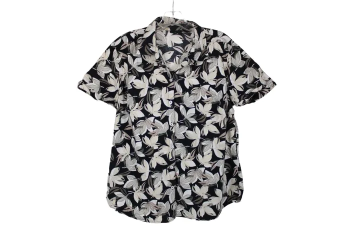 Erika Erika Black Hawaiian Top L Rings