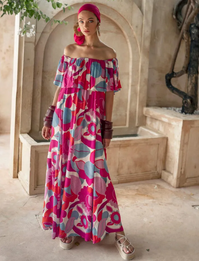 Erika Pea Earrings RO MAXI DRESS