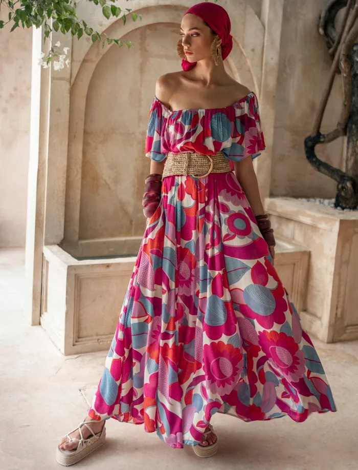 Erika Pea Earrings RO MAXI DRESS