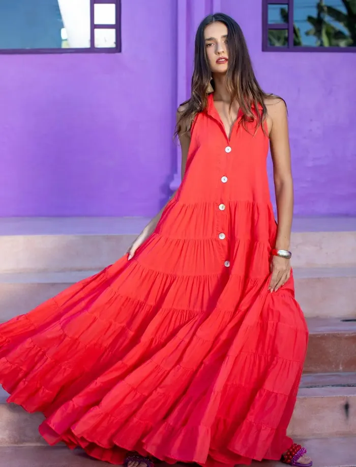 Erika Pea Earrings SOLEIL DRESS