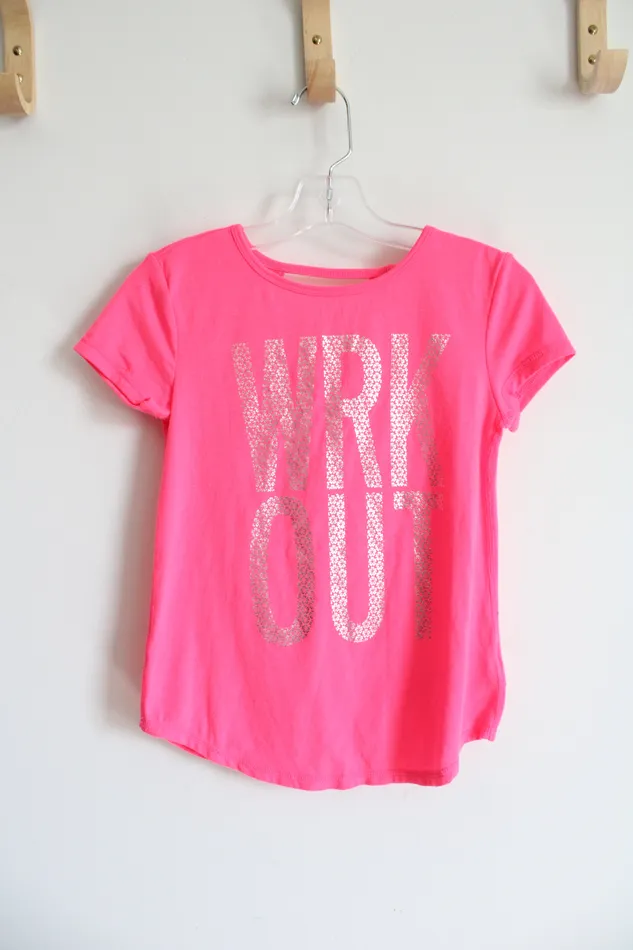Gap Earrings NEW Gap Fit Hot Pink Wrk Out Shirt Youth S 8