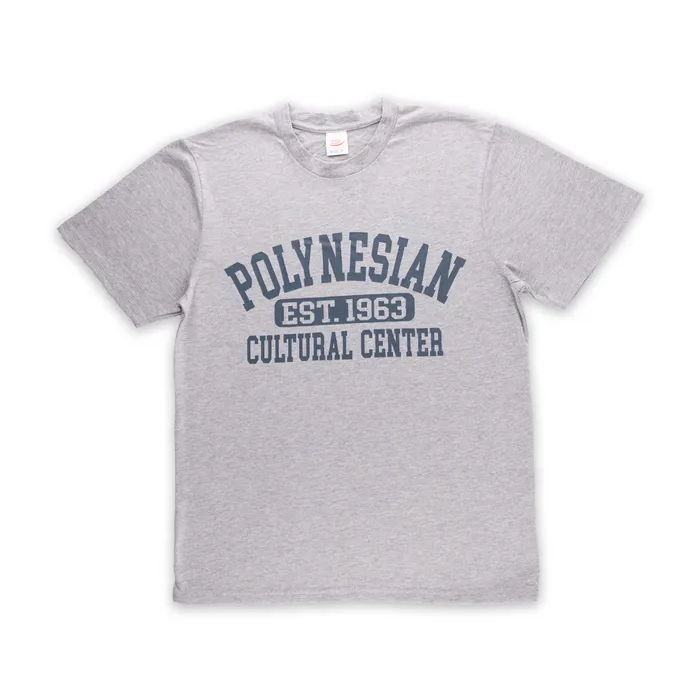 GOGOSPORTS Earrings Polynesian Cultural Center Est 1963 Maroon Cap Light Grey TShirt Set