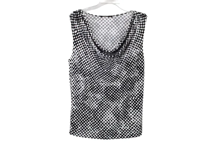 Grace Elements Rings Grace Elements Black White Blouse XL