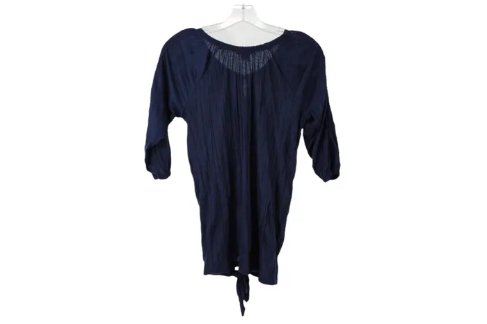 Hasting Smith Navy Top S Hasting Smith Earrings