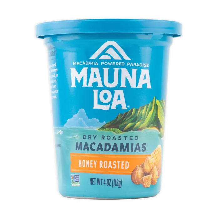 HAWAIIANHOST Mauna Loa Dry Honey Roasted Macadamia Nuts 4 oz Earrings
