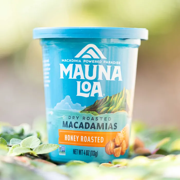 HAWAIIANHOST Mauna Loa Dry Honey Roasted Macadamia Nuts 4 oz Earrings