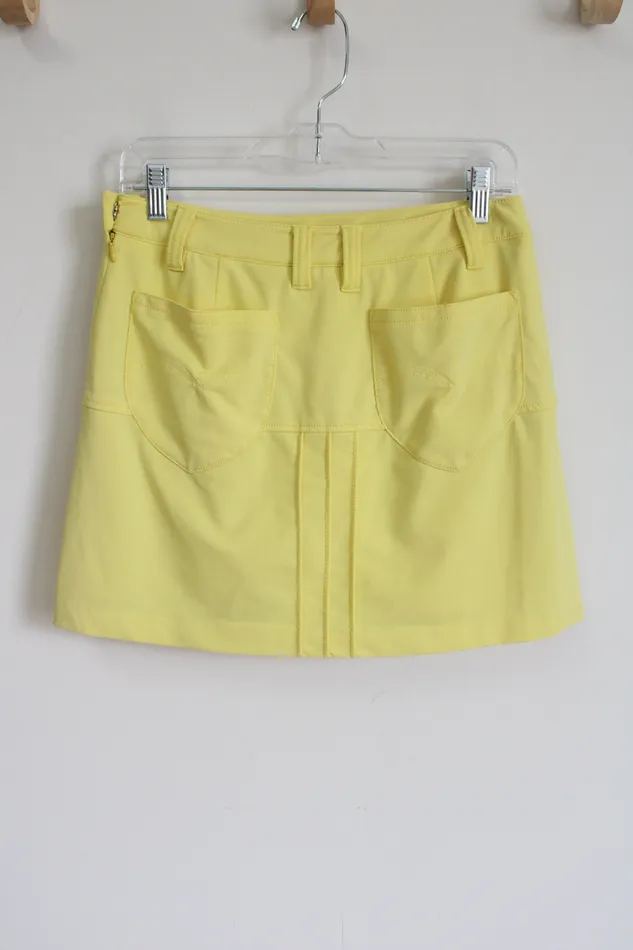 JDX Yellow Athletic Skirt S JDX Earrings