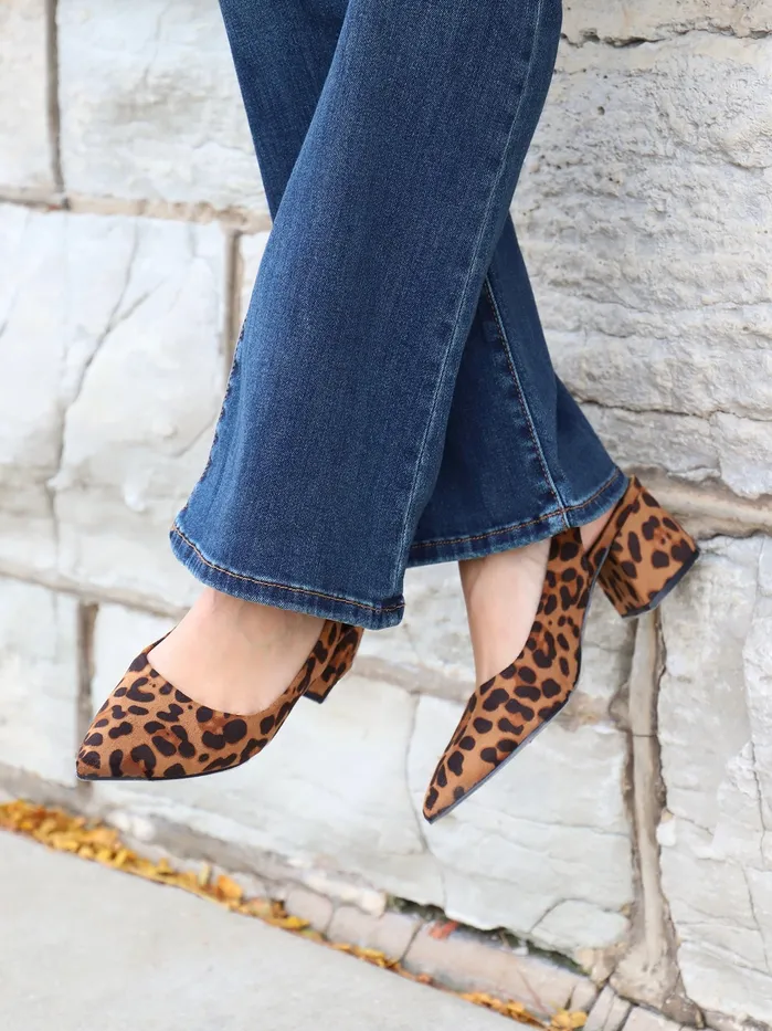 Joia Trading Earrings Chloe Sling Back Chunky Heel