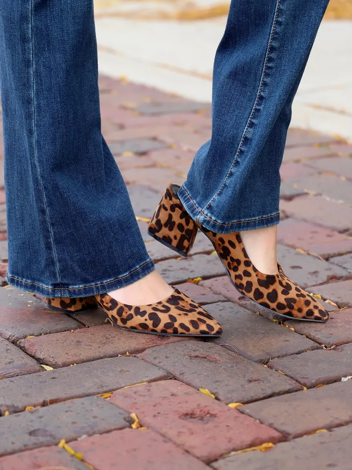 Joia Trading Earrings Chloe Sling Back Chunky Heel