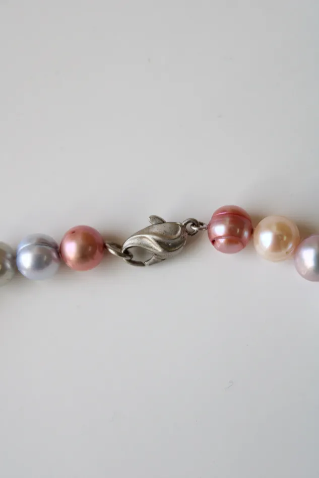 Jubilee Thrift Necklaces Pastel Multicolored Genuine Freshwater Pearl Necklace