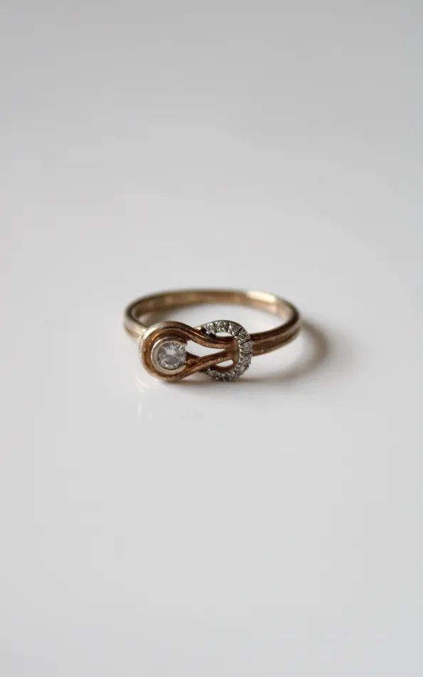 Jubilee Thrift Rings Knot Sterling Silver Ring Size 8