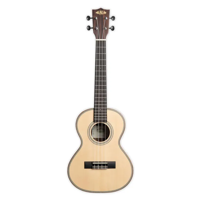 KALABRAND Earrings Kala Solid Spruce Top Striped Ebony Tenor Ukulele