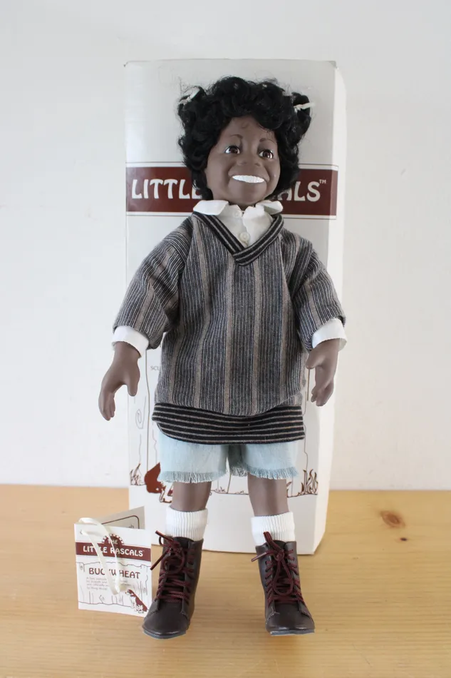 King World Rings King World The Little Rascals Buckwheat Porcelain Doll