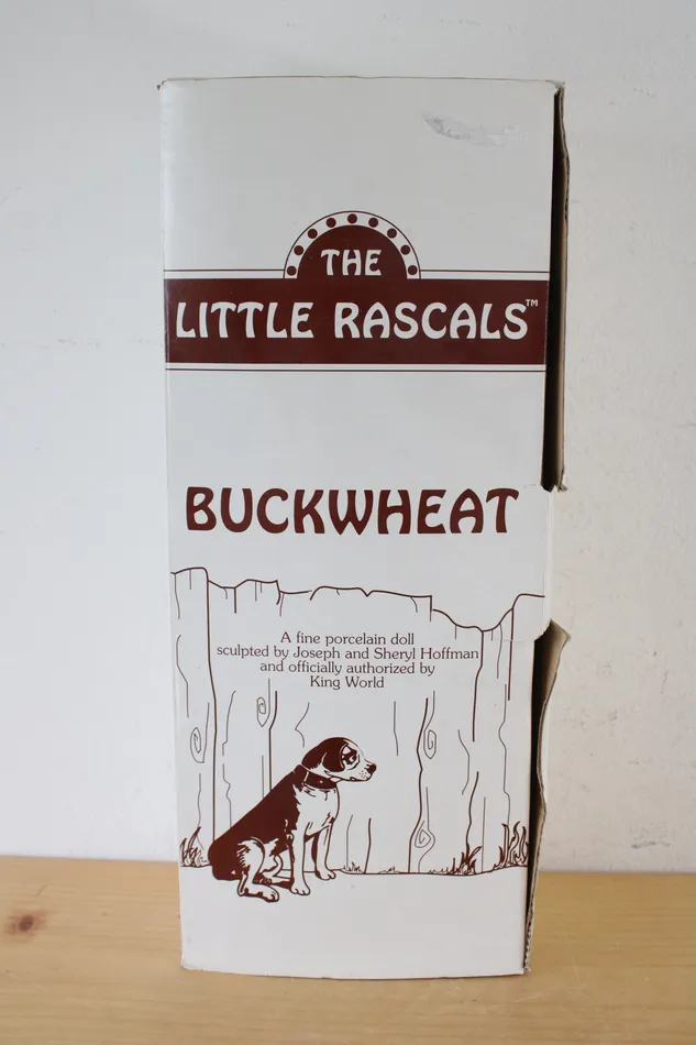 King World Rings King World The Little Rascals Buckwheat Porcelain Doll