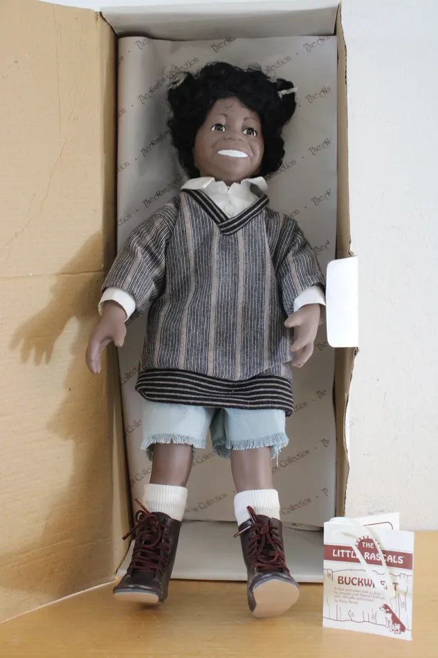 King World Rings King World The Little Rascals Buckwheat Porcelain Doll