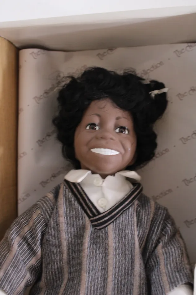 King World Rings King World The Little Rascals Buckwheat Porcelain Doll