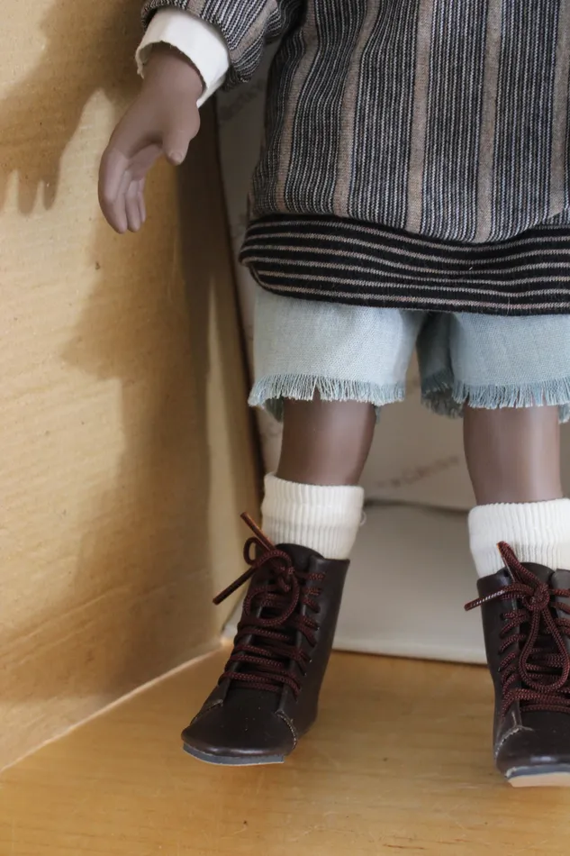King World Rings King World The Little Rascals Buckwheat Porcelain Doll