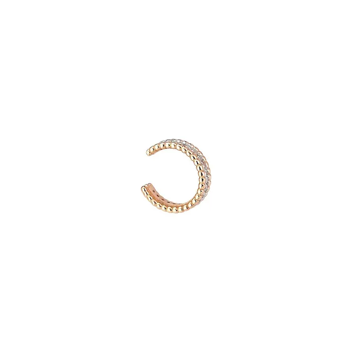 Kismet by Milka Earrings Single Row Celine Cuff Earring