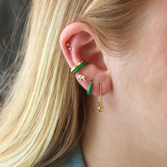 Kris Nations Earrings Elephant Stud Earrings