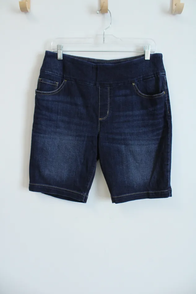 Lee Earrings Lee Slim Fit Sculpting Mid Rise Denim Shorts 12