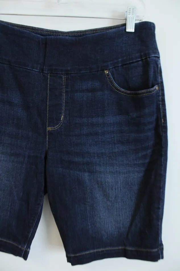 Lee Earrings Lee Slim Fit Sculpting Mid Rise Denim Shorts 12