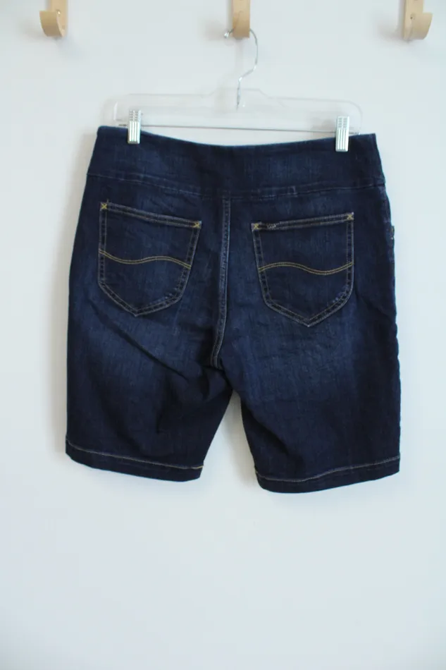 Lee Earrings Lee Slim Fit Sculpting Mid Rise Denim Shorts 12