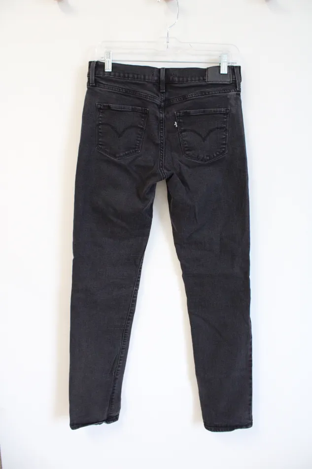 Levis Levis 312 Shaping Slim Faded Black Jeans 28 Rings