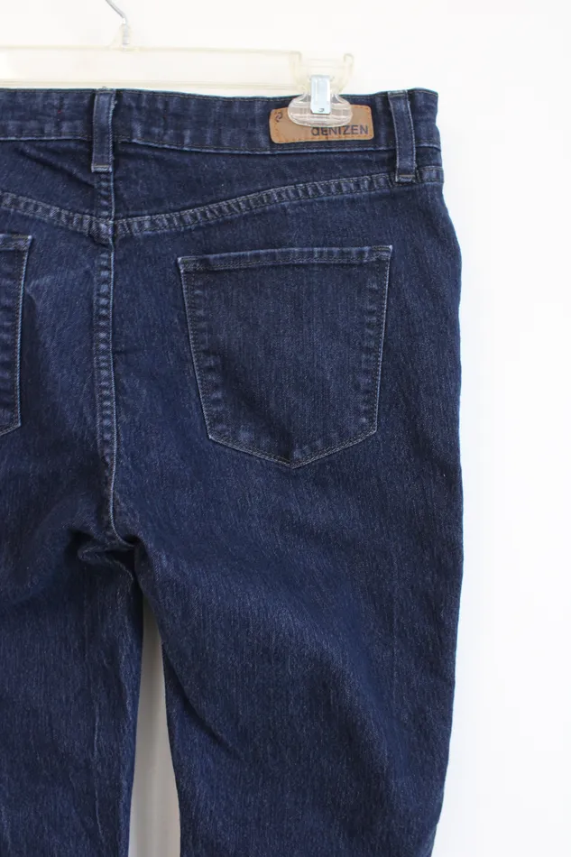 Levis Rings Levis Denizen Dark Wash Cut Off Boot Cut Jeans 32