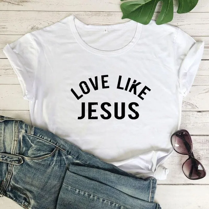 Lords Guidance Earrings Christian TShirt br Love Like Jesus