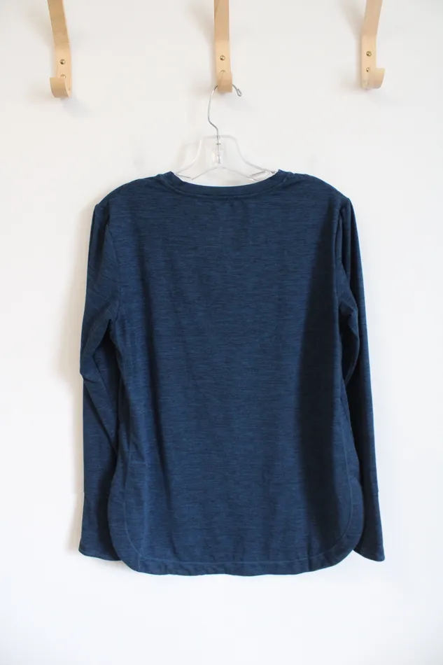 Members Mark Rings Members Mark Blue Long Sleeved Shirt M