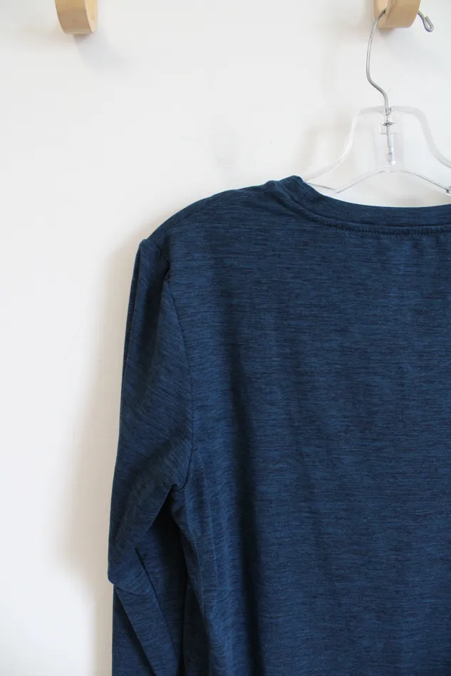 Members Mark Rings Members Mark Blue Long Sleeved Shirt M