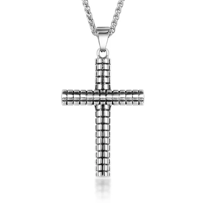 Mens Christian Necklace br Padded Lords Guidance Necklaces