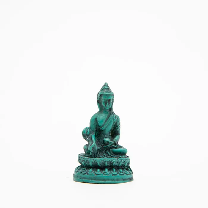 Mini Turquoise Buddha Statues Set of 5 DharmaCrafts Earrings