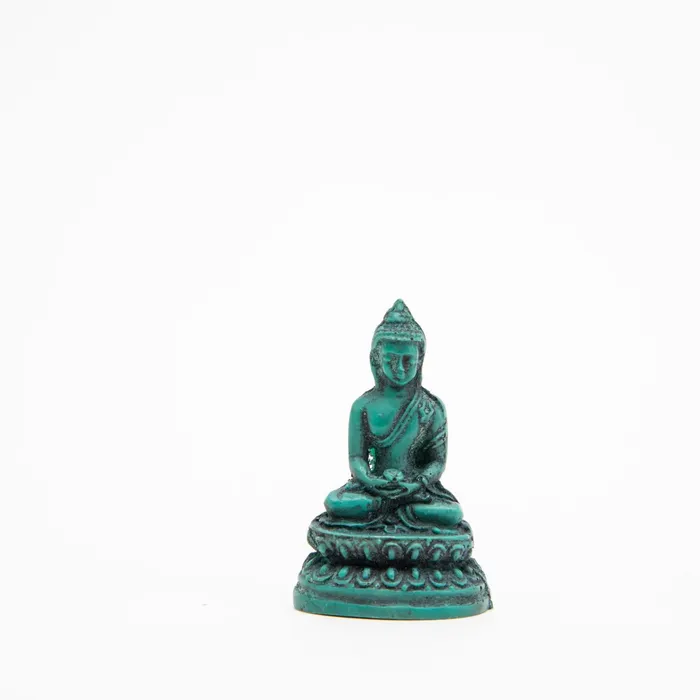 Mini Turquoise Buddha Statues Set of 5 DharmaCrafts Earrings