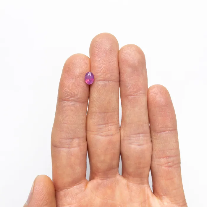 Misfit Gems Rings Pink Brilliant Sapphire 116ct Oval