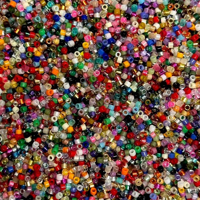 Miyuki Delica 110 Mixed Color 5gr Pack Peppy Beads Necklaces