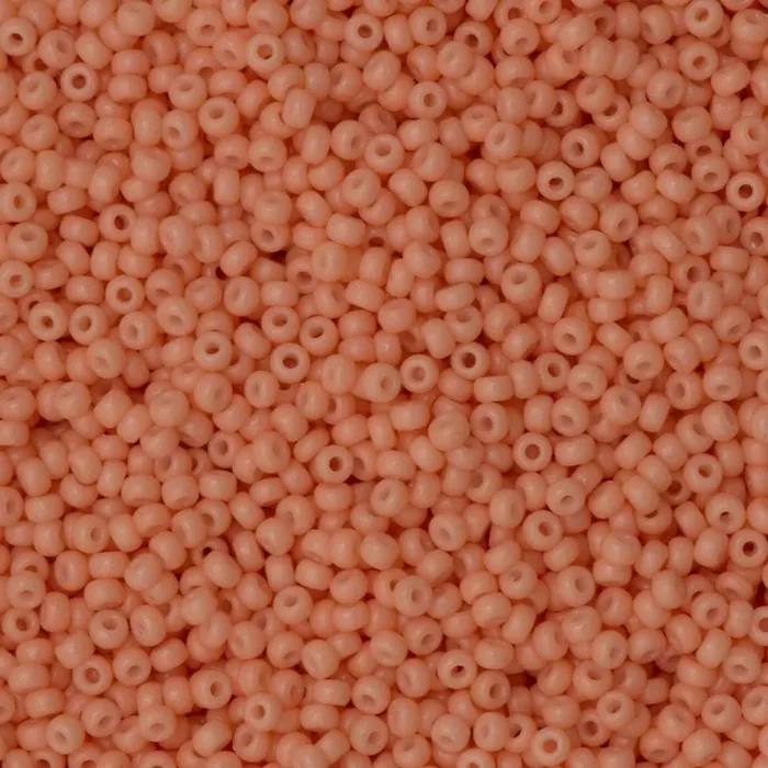 Miyuki Seed Beads 150 Duracoat Opaque Tea Rose 4461 Peppy Beads Earrings