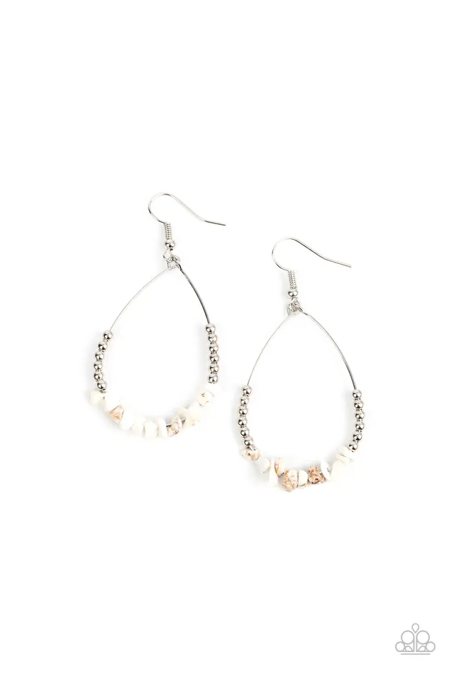 Necklaces Come Out of Your SHALE White Paparazzi Accessories