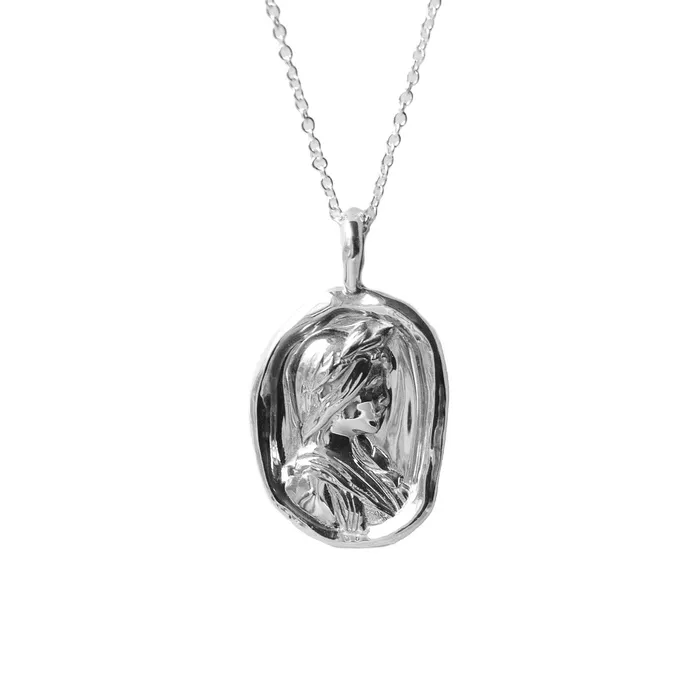 Necklaces COMMON ERA Sappho Molten Gold Pendant