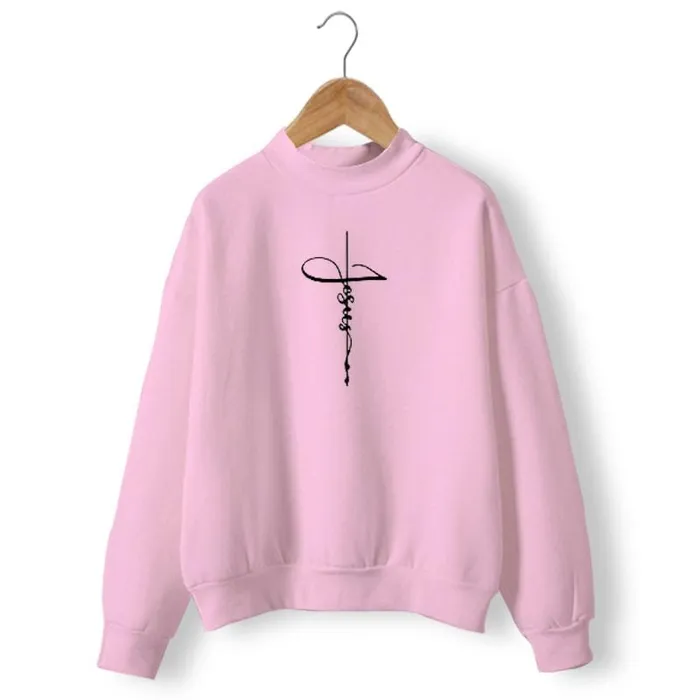 Necklaces Lords Guidance Christian Sweatshirt br Jesus Cross