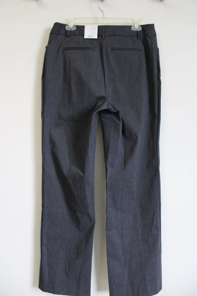 Necklaces NEW Time And Tru Gray Stretch Work Pant 12 Time And Tru