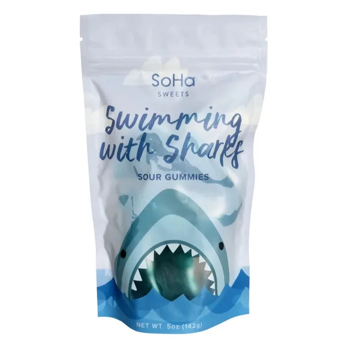 Necklaces SOHADESIGNS SoHa Sweets Swimming with Sharks Sour Gummies