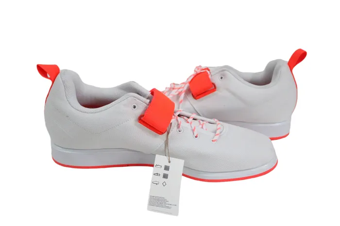 NEW Adidas Powerlift 4 White Sneaker Mens 14 Adidas Rings
