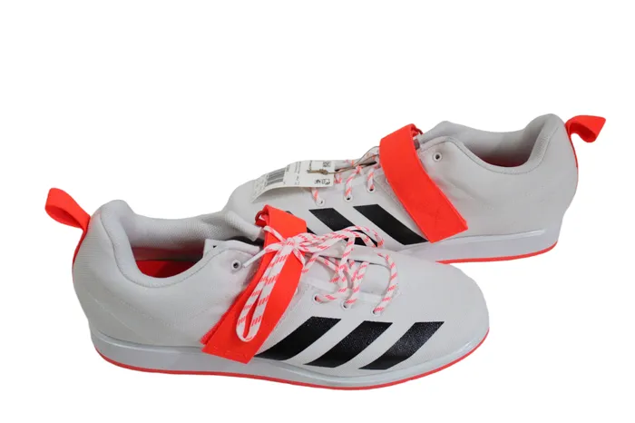 NEW Adidas Powerlift 4 White Sneaker Mens 14 Adidas Rings
