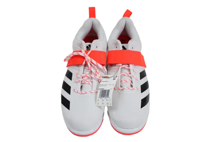 NEW Adidas Powerlift 4 White Sneaker Mens 14 Adidas Rings