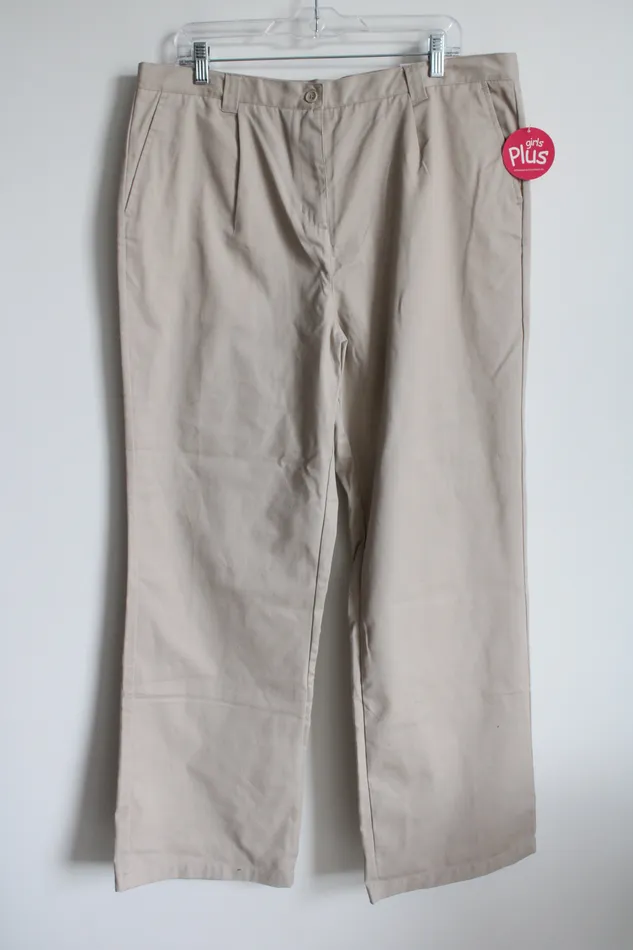NEW Izod Khaki Pant 20 12 Izod Earrings