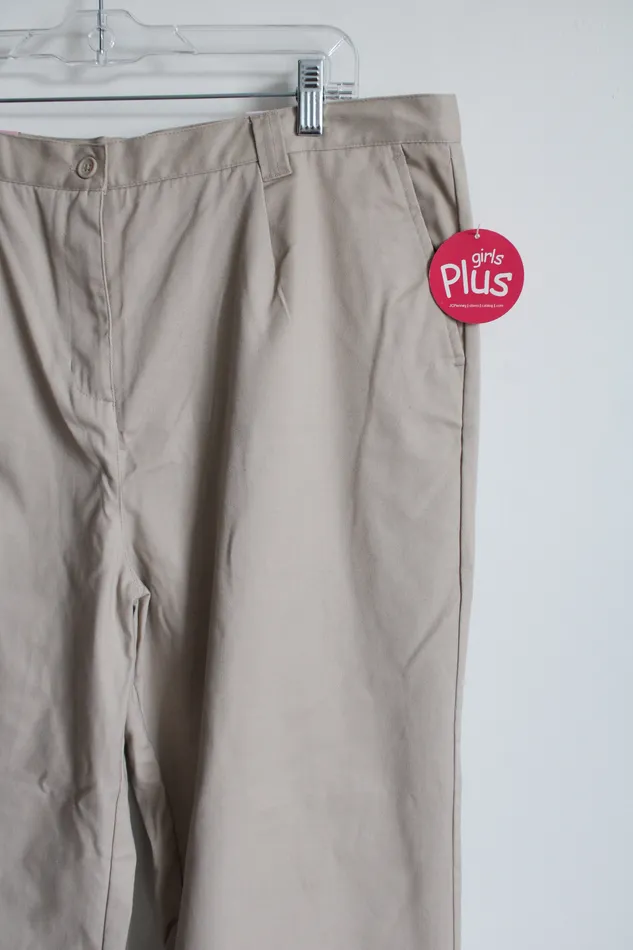 NEW Izod Khaki Pant 20 12 Izod Earrings