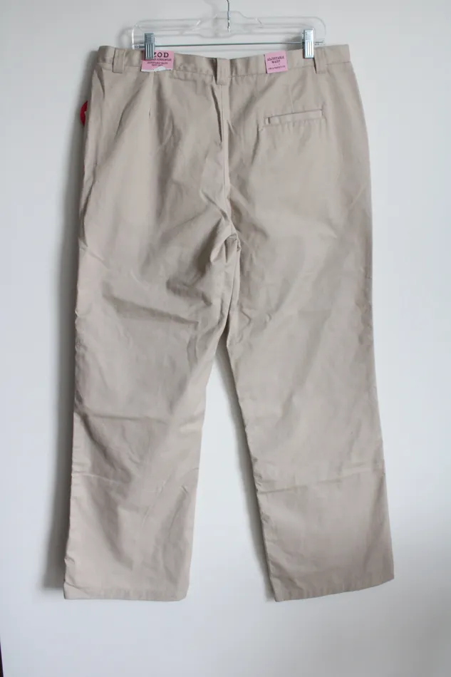 NEW Izod Khaki Pant 20 12 Izod Earrings